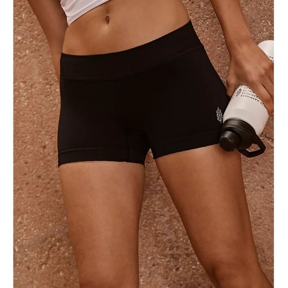 FREE PEOPLE | NWOT Good Karma Micro Shorts in Black * - Picture 2 of 5